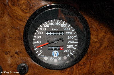 300 km/hr speedometer