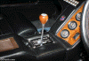 DeTomaso SI raised shift gate